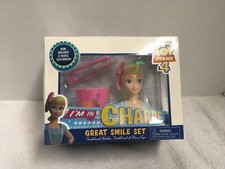 Disney Pixar Toy Story 4 Bo Peep 3 Piece Great Smile Toothbrush and Holder Set