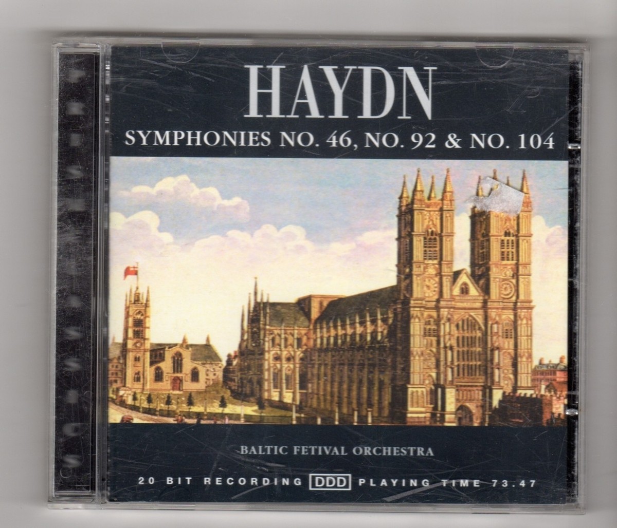 IH632) Haydn, Symphonies No 46, 92 & 104 - 1997 CD 5014293121323