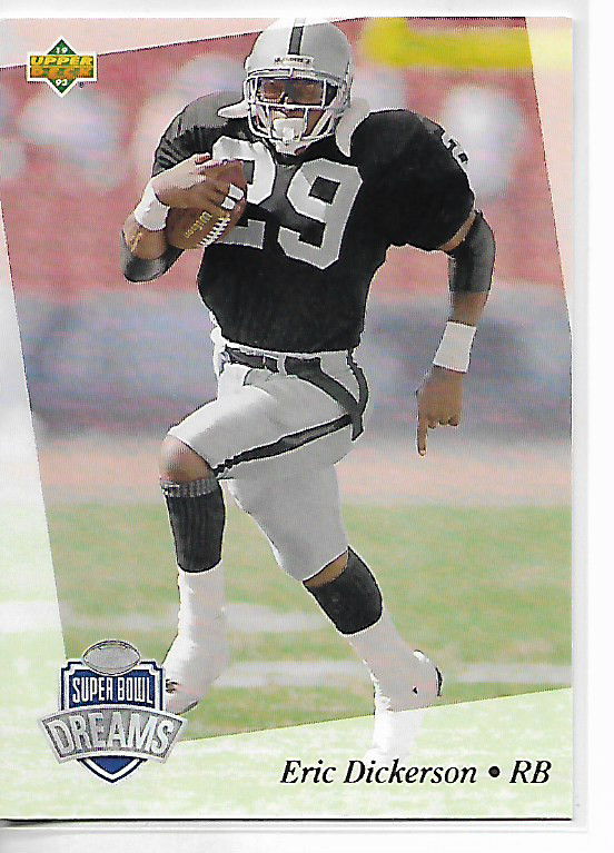 1993 Upper Deck NFL Experience Eric Dickerson Card #33