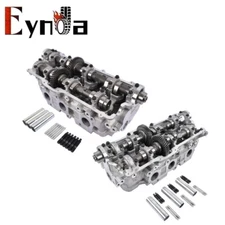 2pcs Cylinder Head For 95-04 Toyota T100 Tacoma 4Runner 5VZFE 3.4L V6 24-VALVE
