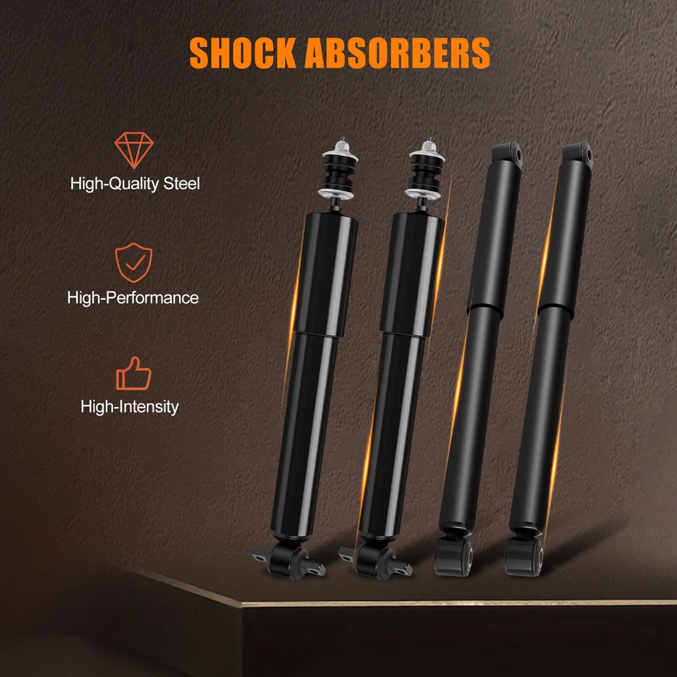 Front & Rear Struts Shocks For 1999-06 Chevy Silverado 1500 GMC Sierra 1500 2WD - Image 2 of 4