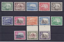 ADEN 1939, SG 16-27, MNH VF