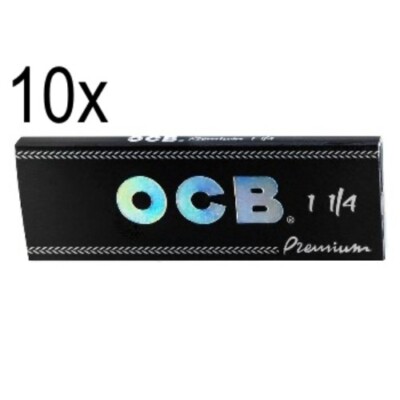 OCB Black Premium 1 1/4 Papers   King Size Slim Zigarettenpapier
