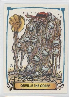 1988 Leaf Baseball's Greatest Grossouts Orville the Oozer (Puzzle Back) #70 0b6
