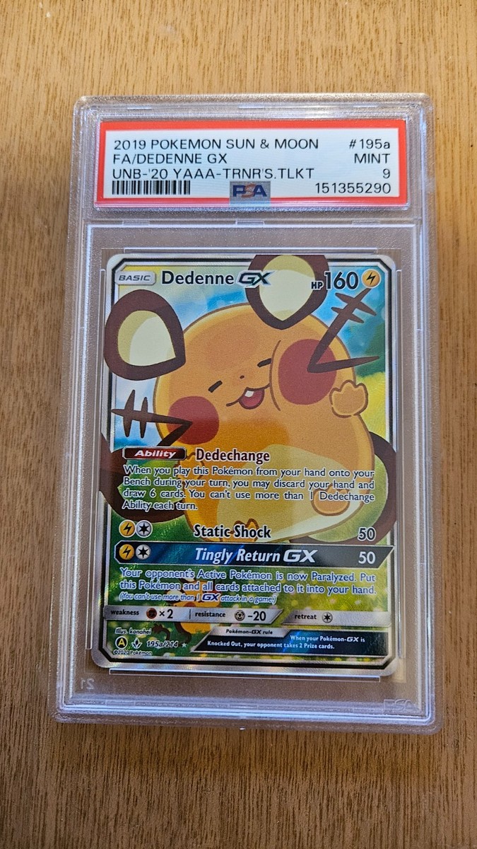 Dedenne GX 195A/214 Alternate Art Holo for sale online | eBay
