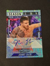Johnny Eblen 2025 Panini Contenders PFL Season Ticket Signatures Card  57