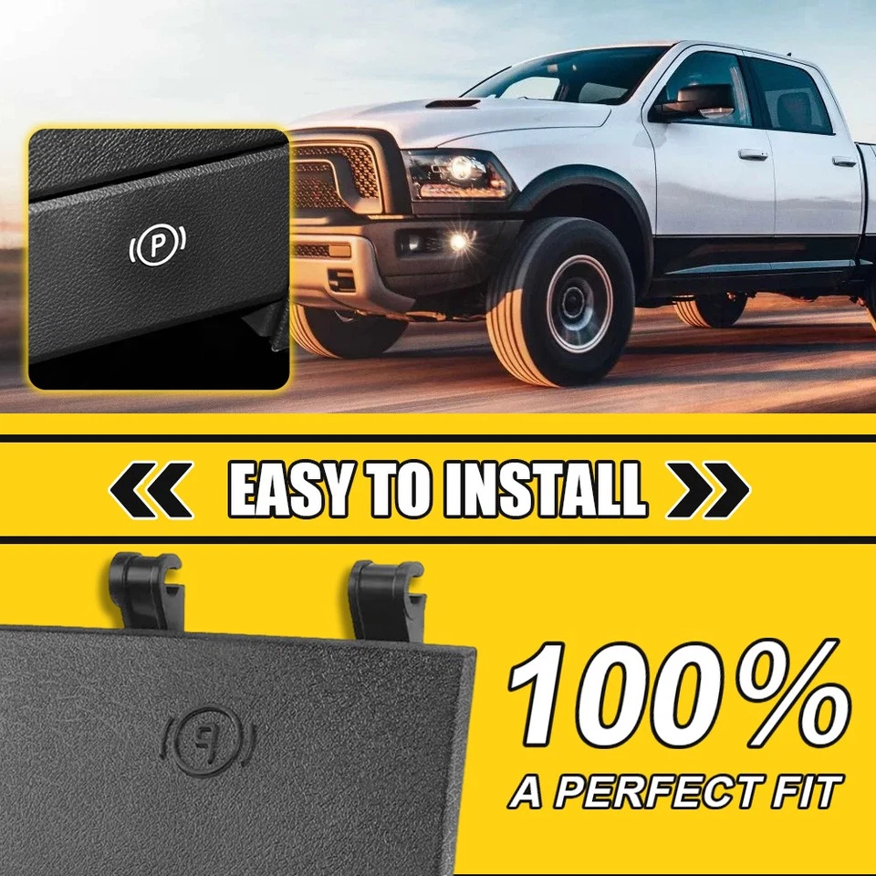 Manija de liberación de freno de estacionamiento de emergencia para Dodge Ram 1500 2500 3500 09-18 Foto 4 de 4