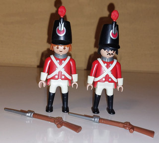 PLAYMOBIL KONVOLUT FIGUREN GARDE SOLDATEN MIT GEWEHR !!!!!
