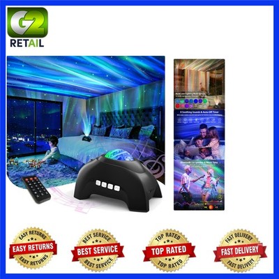 AIRIVO Northern Lights Aurora Projector, Star Projector Music Spe