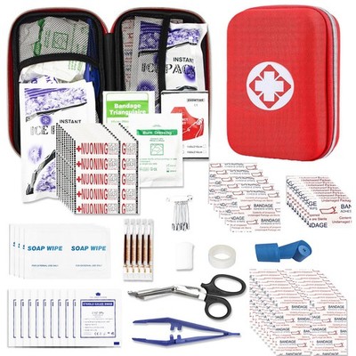 274 Pcs Home First Aid Kit Emergency Car Camping Survival Medical Supplies Box