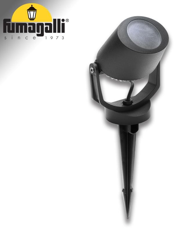 Minitommy Spike Nero Satin | Proiettore Esterno LED CCT 3,5W