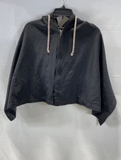 Comme Des Garcons Women Black Cape One Size
