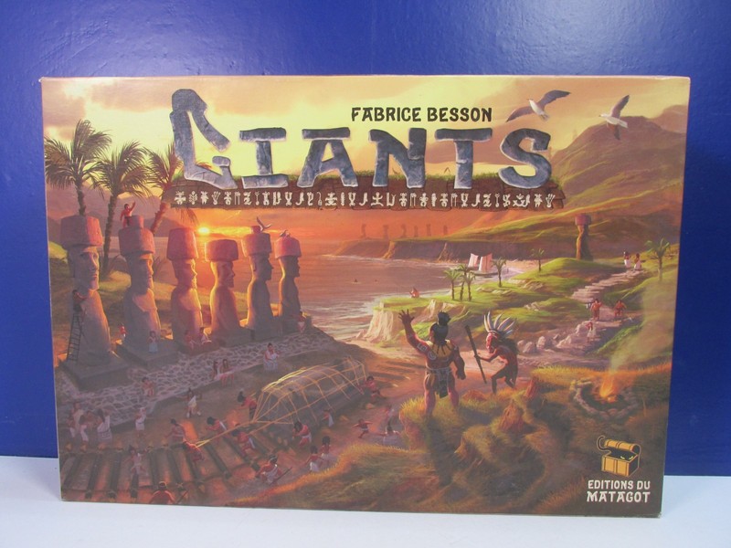 complete GIANTS BOARD GAME matagot 2008 fabrice besson