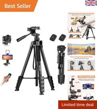 Wszechstronny statyw DSLR 75'' do podróży - lekki z pilotem i torbą