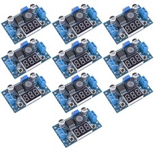 LM2596 Adjustable DC-DC Step-Down Buck Converter Module with LED Voltmeter Di...