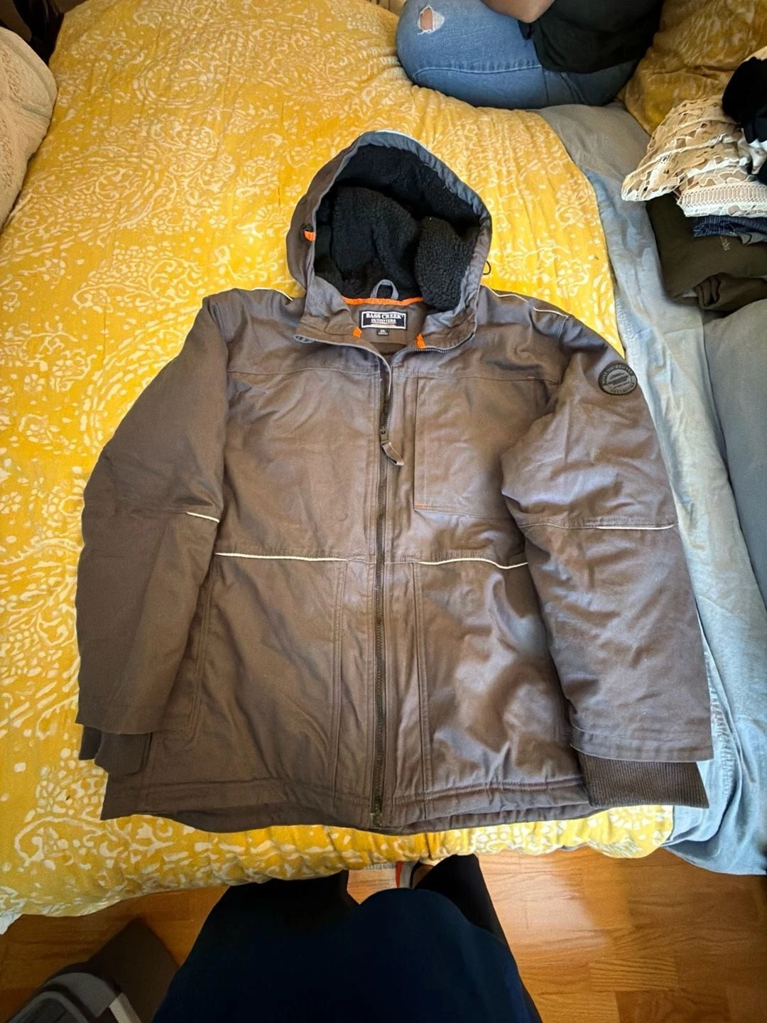 Bass Creek Outfitters Men's Jacket With Channel Quilted Lining, Sizes M-XXL