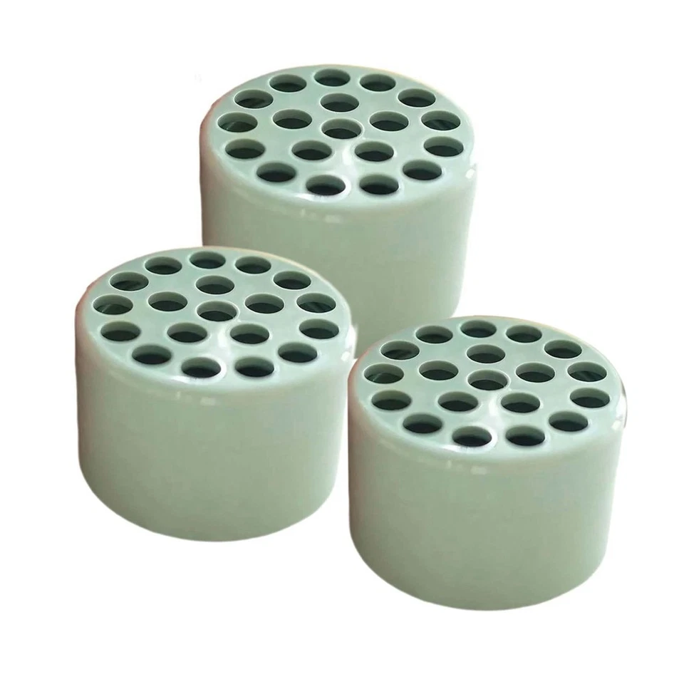 Blütenformer für Blumen, DIY-Spiral--Stielhalterring 3 Stück (Grün) O3N8