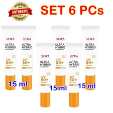 SEWA Sunscreen Ultra Hybrid SPF50+ PA++++ Blue Light Pollution Dust Protect 6X
