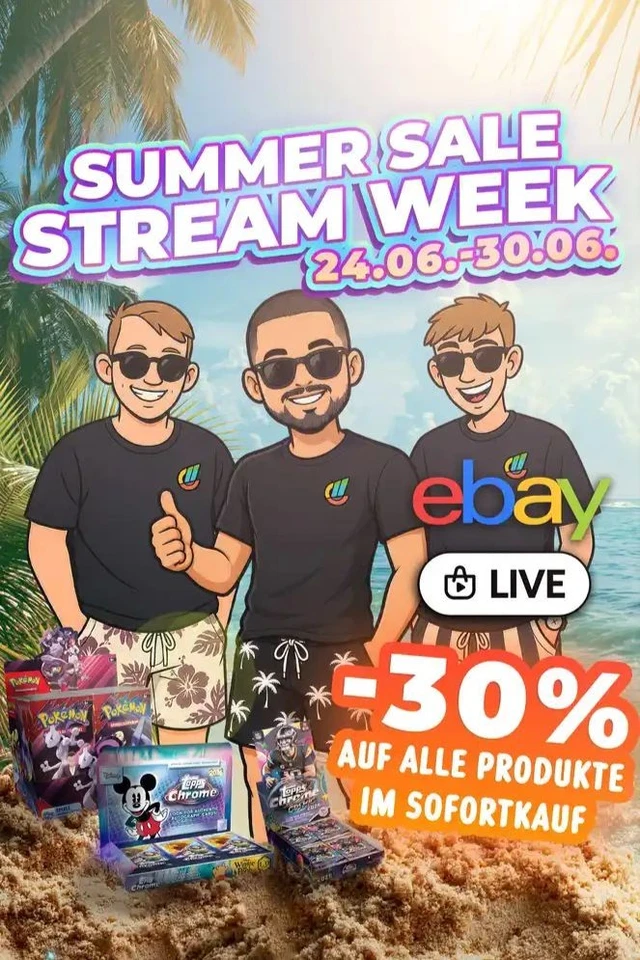 🔥30% Summer-Sale Pokemonshow🔥🥳