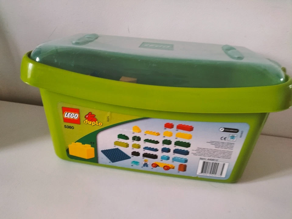 LEGO DUPLO 5380 Boîte verte complète – Jeu de construction 1½–5 ans Vintage - Photo 4/4