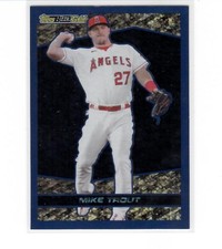 2021 Topps Update Black Gold Blue #BG-3 Mike Trout Angels NM-MT ID:4236 ID:42365