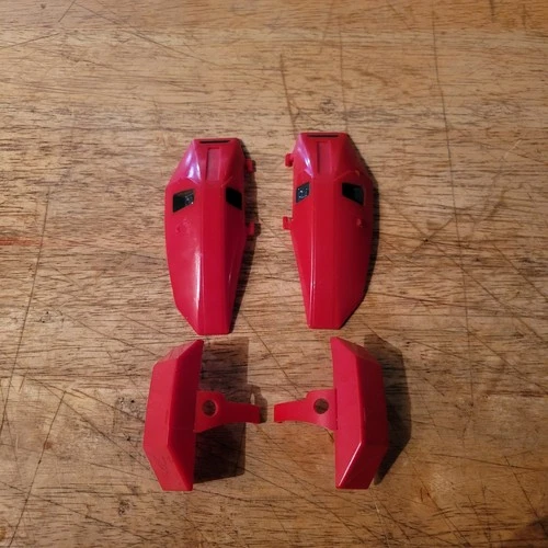 Transformers Jetfire G1 Vintage 1985 Left Right Leg Armor Accessory Clip Hasbro