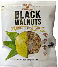 Hammons Nueces Negras Sin Cáscara Elegante Grande 8 OZ (227g) Lote de 3 paquetes