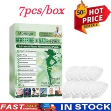Moringa Berberine 10-in-1 Advanced Nano Microneedle Patch 7pcs/box