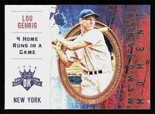 2017 Panini Diamond Kings #MM-11 Lou Gehrig Memorable Moment