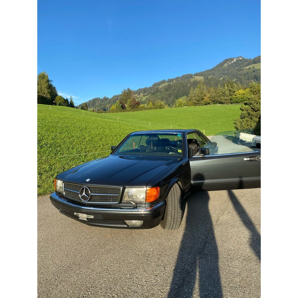 automobile oldtimer Mercedes Benz 560SEC 1988 - Bild 3 von 4
