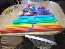 HUGE Antsy Pants Build/Play Lot 93 Poles AND 58 Connectors