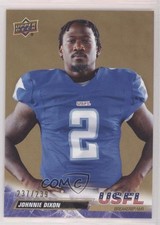 2023 Upper Deck USFL Preview Gold 237/239 Johnnie Dixon #3 00gy