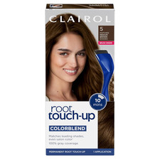 Clairol Root Touch-Up by Nice'N Easy Permanent Hair Dye, 5 Medium Brown Hair Col