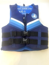 Body Glove Youth Life Jacket Vest 4 Kids 50-88lbs Color Blue ExcellentCondition 