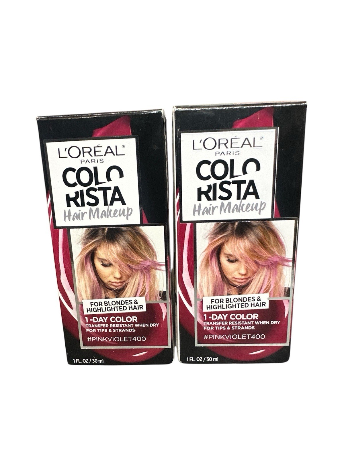 Ista Hair Makeup 1 Day Color Pinkviolet 400 (2pk) Blondes & 