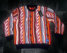 Colucci Herren Pullover 3D-Strick XL