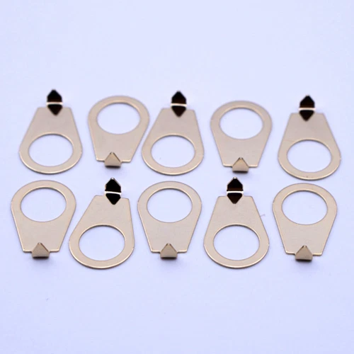 10 PCS Guitar Knob Pointer Washer Plate Knob Indicator Steel For Gibson Les Paul
