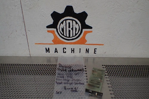 Durant 41275-405 Unipulser II 24VDC 23RMS Used With Warranty See All Pictures