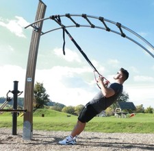 Set Fascia Fitness Sospensione Allenatore e Resistenza | Qualità Palestra con Ancoraggio Porta