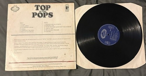 Top Of The Pops Vol. 27 Volume Vinyl UK 1972 Hallmark Cheesecake Cover LP - Picture 2 of 2