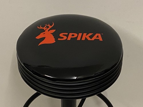 SPIKA PREMIUM BLACK BAR STOOL ADJUSTABLE HEIGHT FIREARMS AMMUNITION BROWNING - Picture 7 of 7