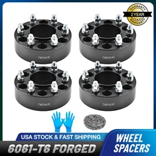 4PCS 2" 6x135 Hubcentric Wheel Spacers 14x1.5 For 2015-2024 Ford F150 F-150
