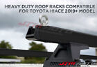 <!--F#f_0-->Black HEAVY DUTY (3 Bars) ADJUSTABLE ROOF RACKS to suit Toyota Hiace 2019-2024<!--F/-->