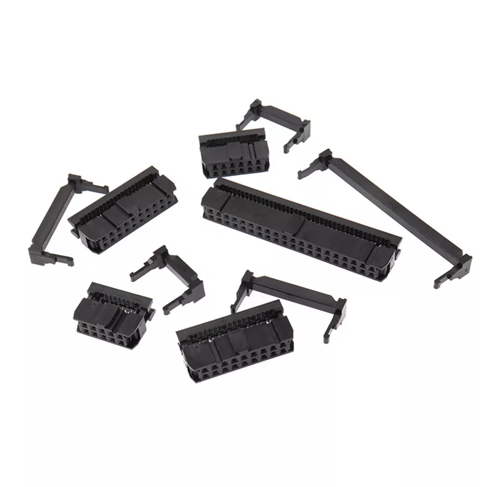 IDC Cable Mounting Plug Socket Connector 2.54mm Pitch Ribbon Cable 6 To 64 Ways - Image 2 of 4