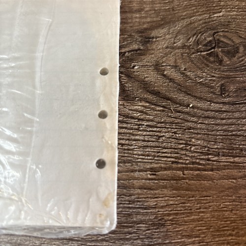 Vintage Mead Memo Book Paper 80 Sheets Sealed 6.25x3.75”. USA. 6 Hole Set Of 2 - Picture 5 of 6