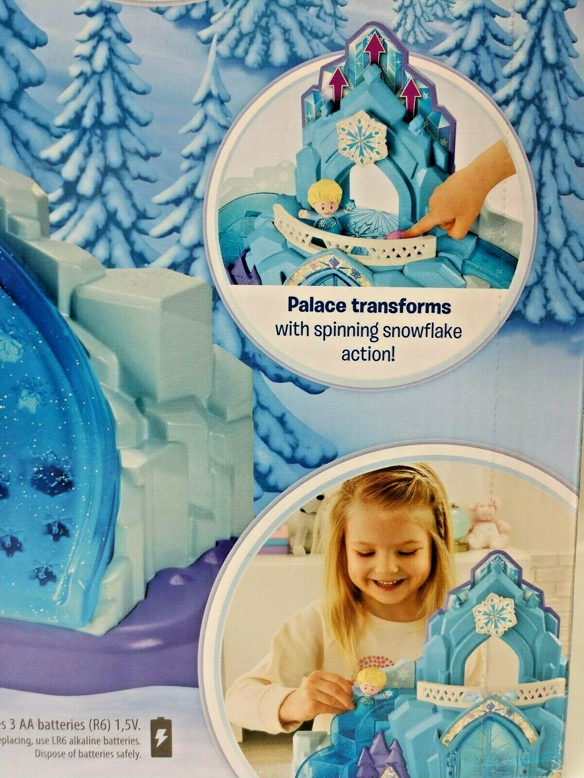 fisher price elsa ice palace