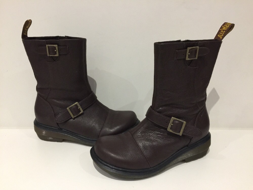 Women’s Biker Dr Martens Boots Brown Brown Brown Leather Ankle Boot Uk4 EU37 Karin Dm VGC 9ed3cc Women’s Biker Dr Martens Boots Brown Brown Brown Leather Ankle Boot Uk4 EU37 Karin Dm VGC 9ed3cc