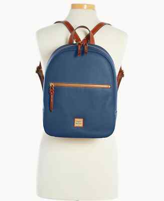 Dooney & Bourke Pebble Grain Ronnie Backpack Jean Color