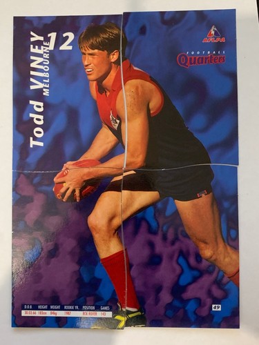 1995 AFL Football Quarters-Choose From Dropdown List-Full 4 Quarters Per One.AVE - Picture 38 of 53