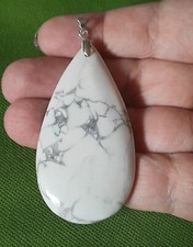 45 Ciondoli In Howlite Bianco Naturale 8mm – Pietre Reali Per Gioielli Fai Da Te – Collane E Bracciali